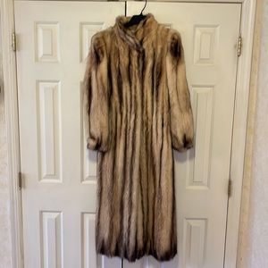 Full-length fur coat
